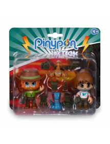 Pinypon Action - Wild: Pack 2 Figuras e Animais