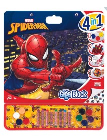 Giga Block 4 em 1 - Spiderman