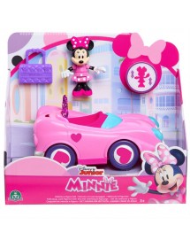 Minnie - Carro e Figura Minnie Com Mochila