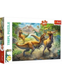 Puzzle 100 Peças - Dinossauros