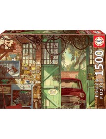 Puzzle 1500 Peças - Old Garage Arly Jones